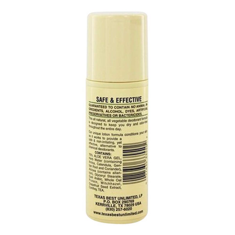 Alvera All Natural Roll-On Deodorant, Aloe Unscented, 3 oz, Pack of 3 - Image 2
